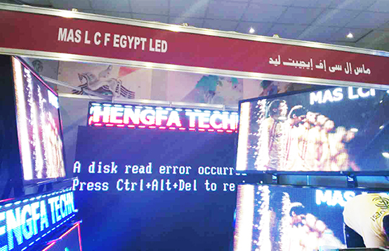 304AM永利埃及LED显示屏展会