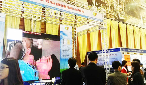 第6届越南河内广告展会304AM永利展位现场