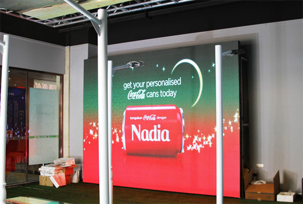 旭生大厦文化艺术馆304AM永利室内LED显示屏