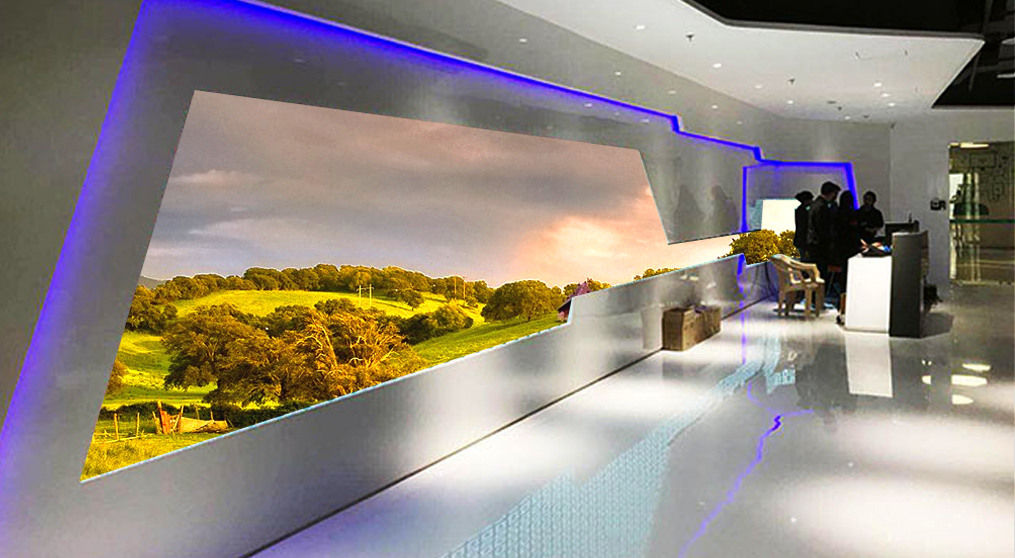 304AM永利LED异形屏走进OPPO印度总部