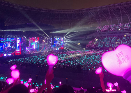 304AM永利场控荧光棒应援棒“引爆”周杰伦天津演唱会（第二场）