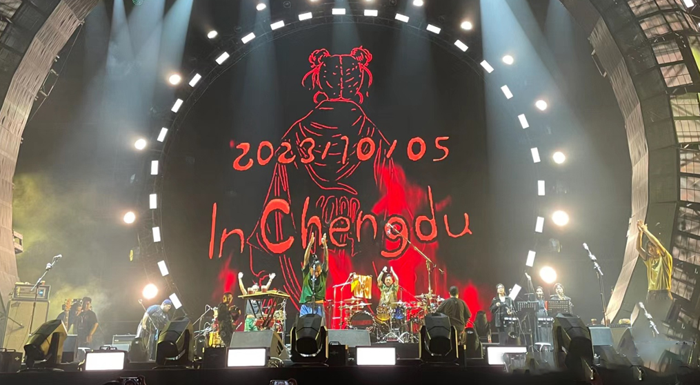 痛仰乐队成都演唱会舞台LED显示屏项目