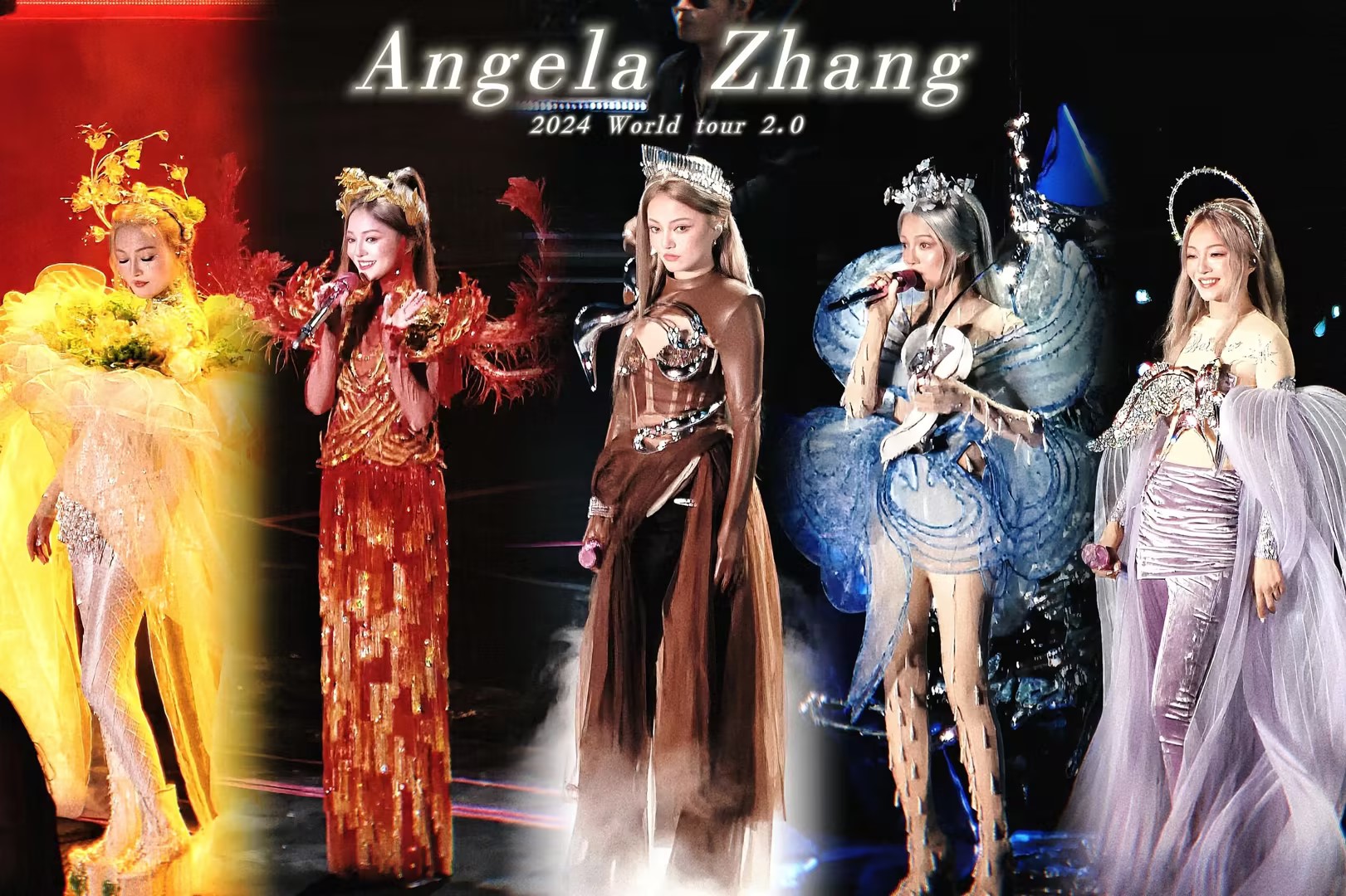 璀璨夺目！304AM永利LED巨幕打造光影魔法，张韶涵湖州演唱会变身高定秀场